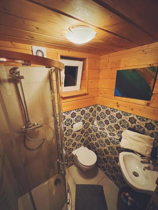 Polanka Beskid Niski Cute Cabin With Spectacular Views Hanczowa Luaran gambar
