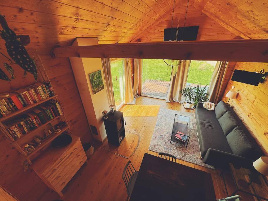 Polanka Beskid Niski Cute Cabin With Spectacular Views Hanczowa Luaran gambar