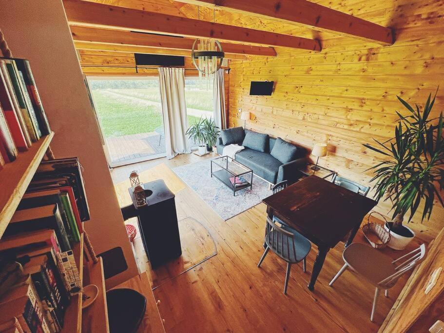 Polanka Beskid Niski Cute Cabin With Spectacular Views Hanczowa Luaran gambar