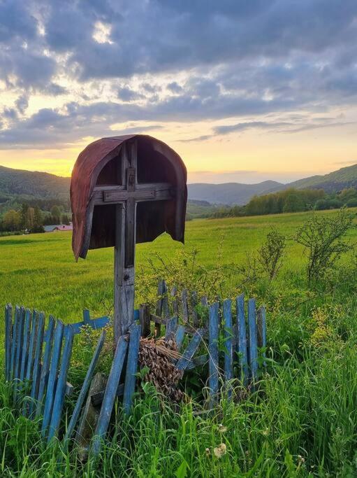 Polanka Beskid Niski Cute Cabin With Spectacular Views Hanczowa Luaran gambar