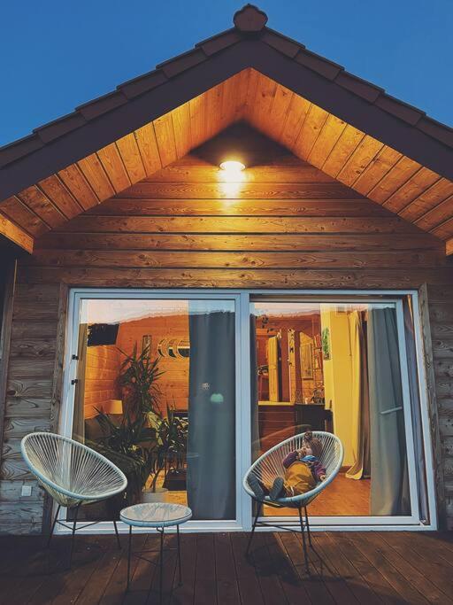 Polanka Beskid Niski Cute Cabin With Spectacular Views Hanczowa Luaran gambar