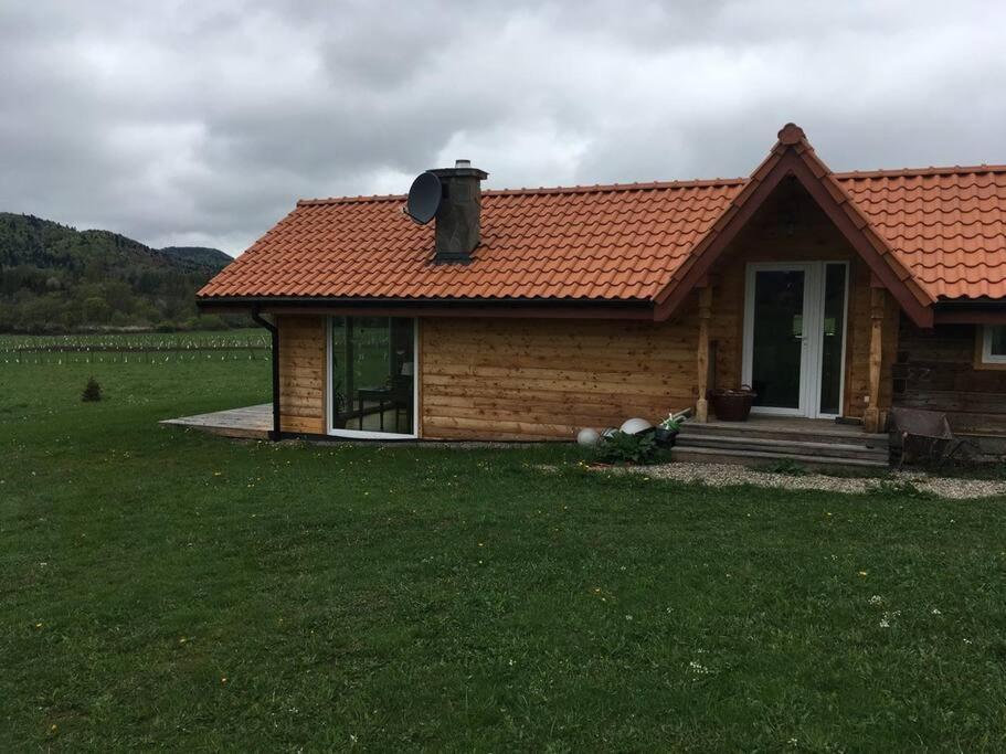 Polanka Beskid Niski Cute Cabin With Spectacular Views Hanczowa Luaran gambar