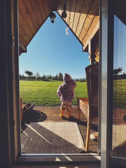 Polanka Beskid Niski Cute Cabin With Spectacular Views Hanczowa Luaran gambar