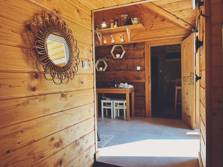 Polanka Beskid Niski Cute Cabin With Spectacular Views Hanczowa Luaran gambar