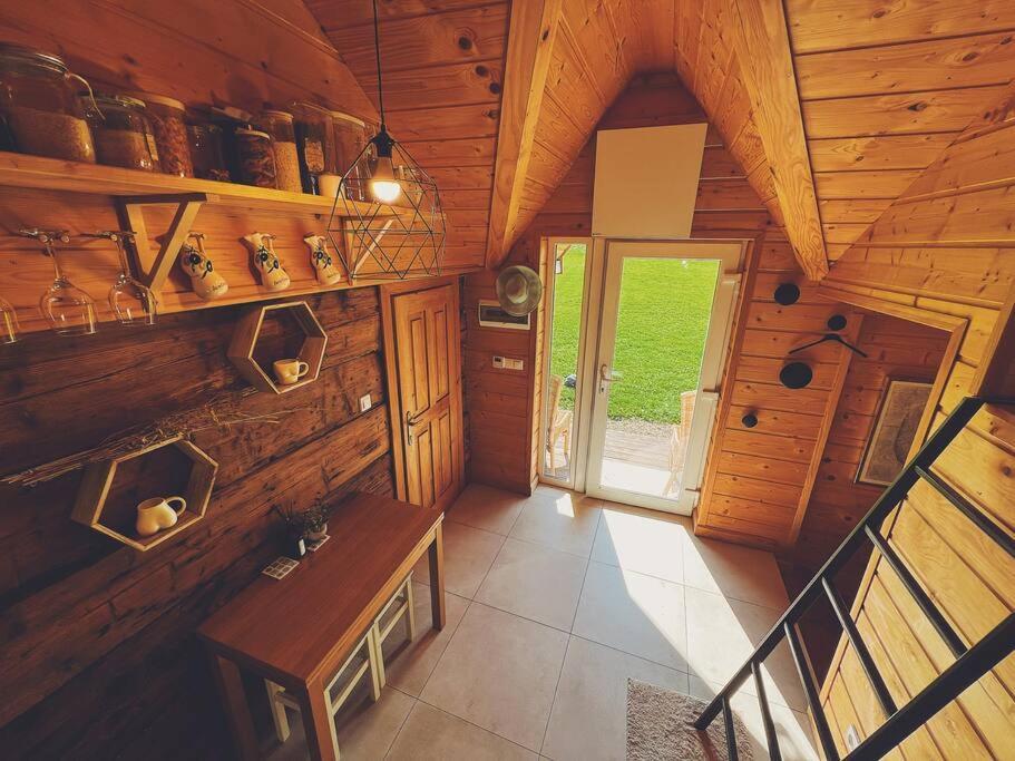 Polanka Beskid Niski Cute Cabin With Spectacular Views Hanczowa Luaran gambar