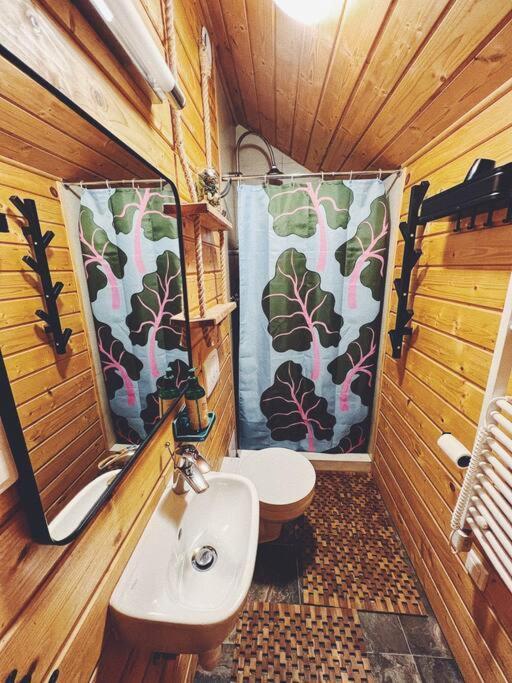 Polanka Beskid Niski Cute Cabin With Spectacular Views Hanczowa Luaran gambar