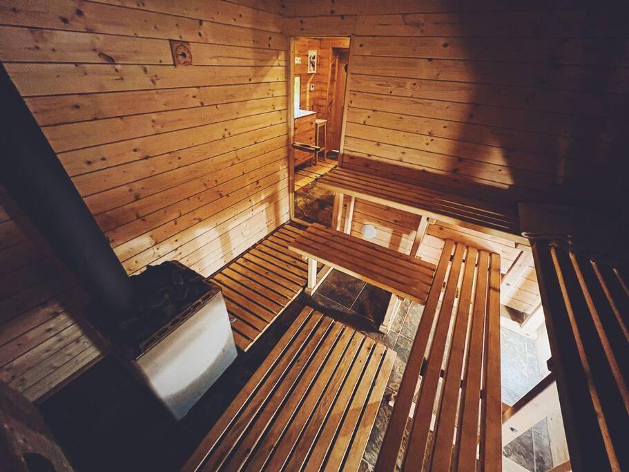 Polanka Beskid Niski Cute Cabin With Spectacular Views Hanczowa Luaran gambar